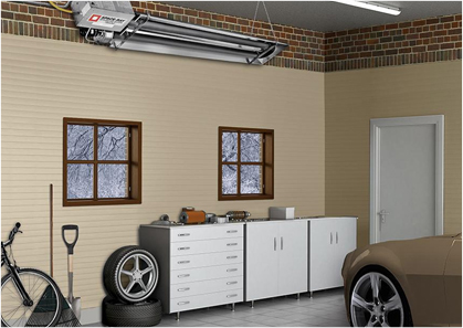 Calgary garage heater installation — job photo 1 Calgary garage heater installation — job photo 1