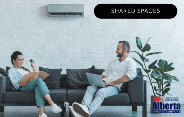 Ductless mini-split indoor unit placement options for Calgary homes