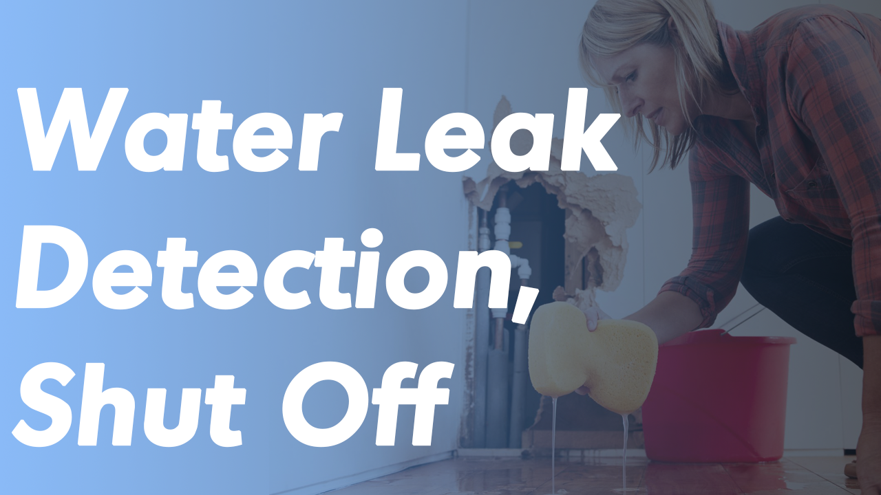 WiFi water leak shutoff valve for Calgary homes