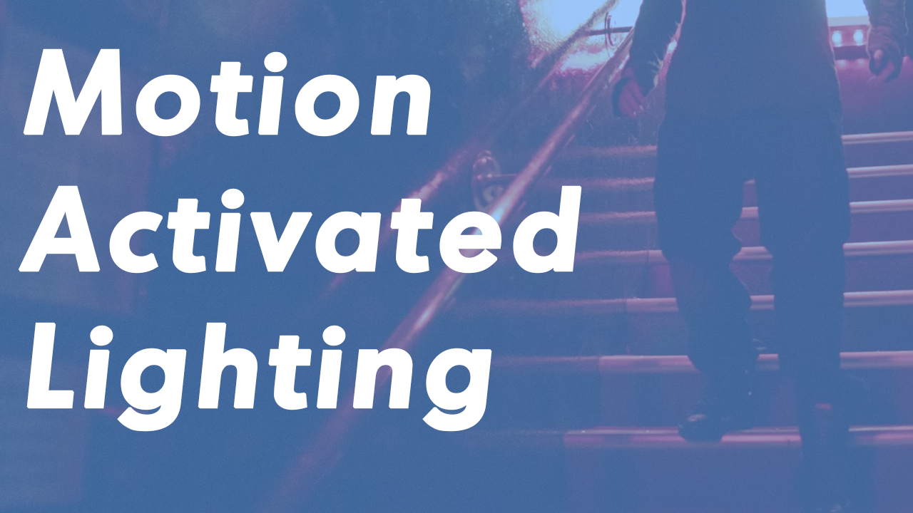 Motion-sensor lighting installed in a Calgary home