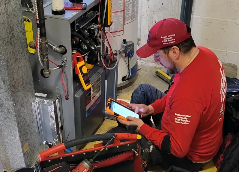 High-efficiency gas furnace maintenance in Calgary