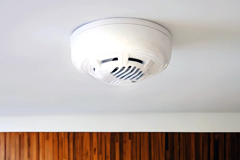 Smoke and carbon monoxide alarms in a home