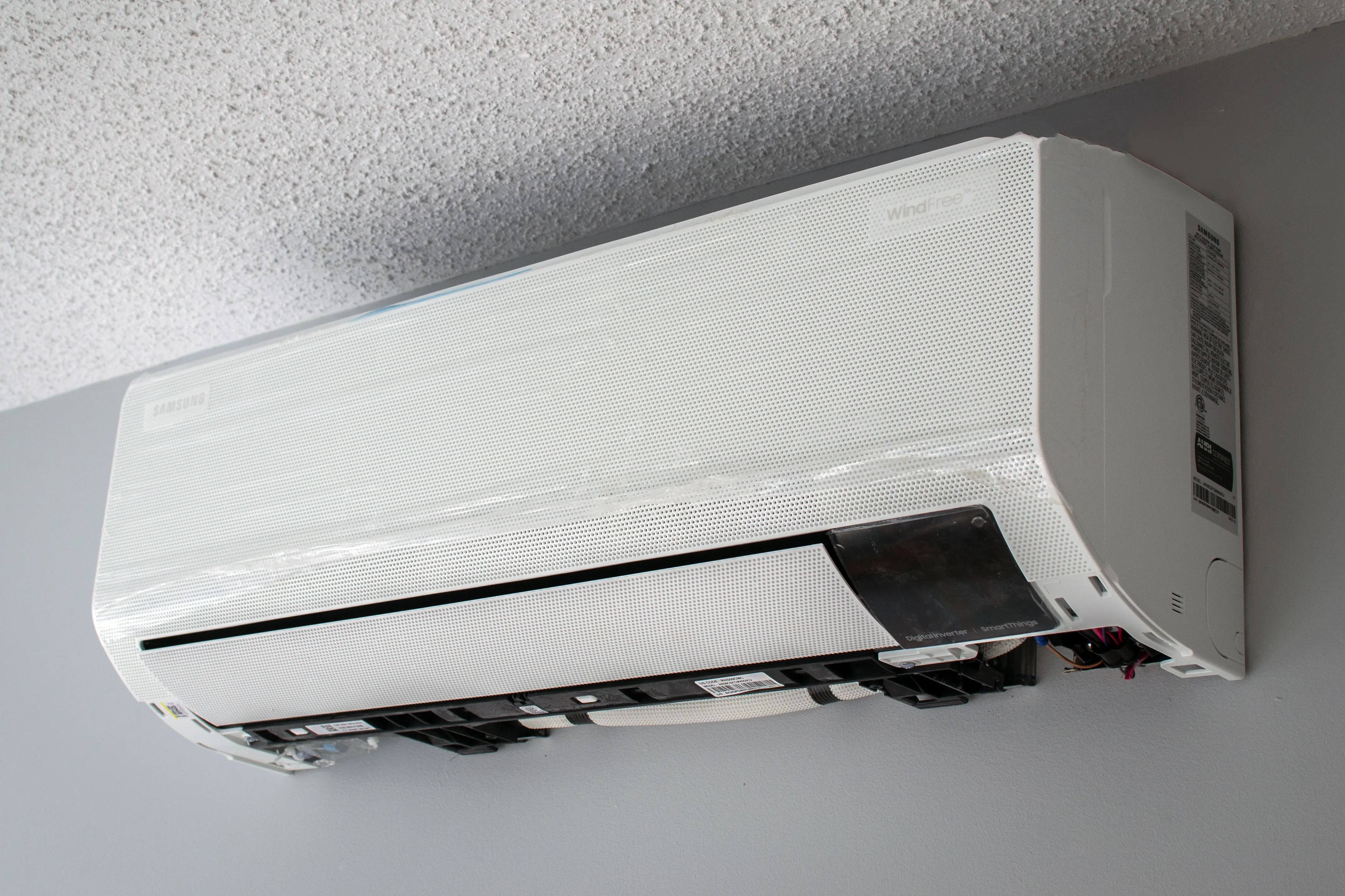 Samsung FJM ductless mini split installation Calgary project photo