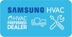 Samsung HVAC preferred dealer badge
