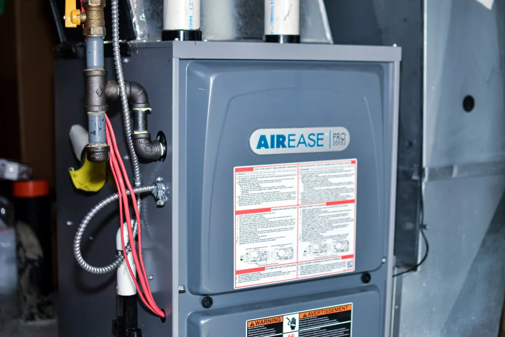 Expert single furnace install and venting work in a Calgary home, 2025