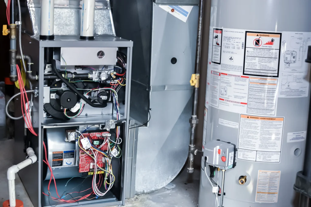 Single furnace high-efficiency HVAC install, expert Calgary crew