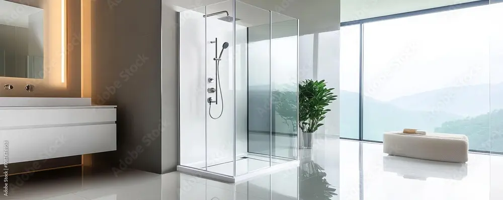 Modern Calgary bathroom renovation