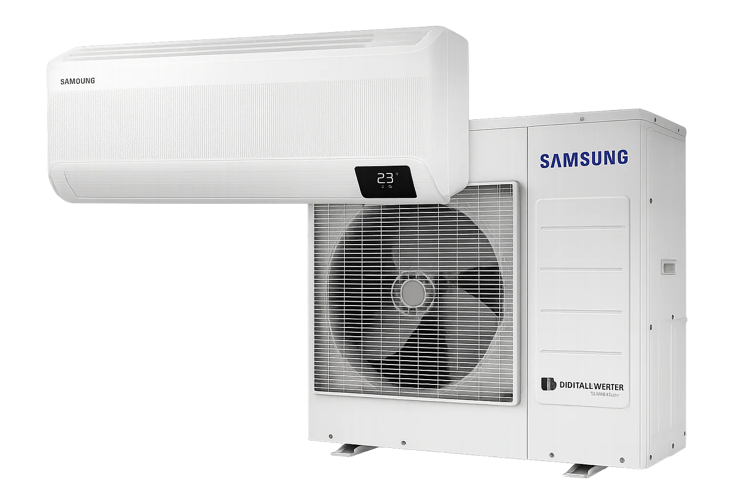 Samsung Windfree Ductless Minisplit AC Product Image