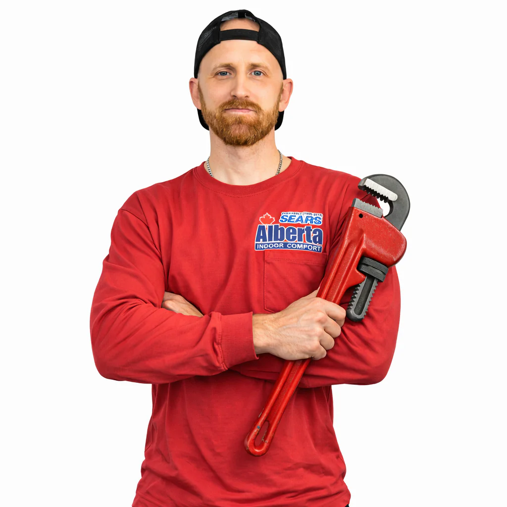 Alberta Indoor Comfort drain technician