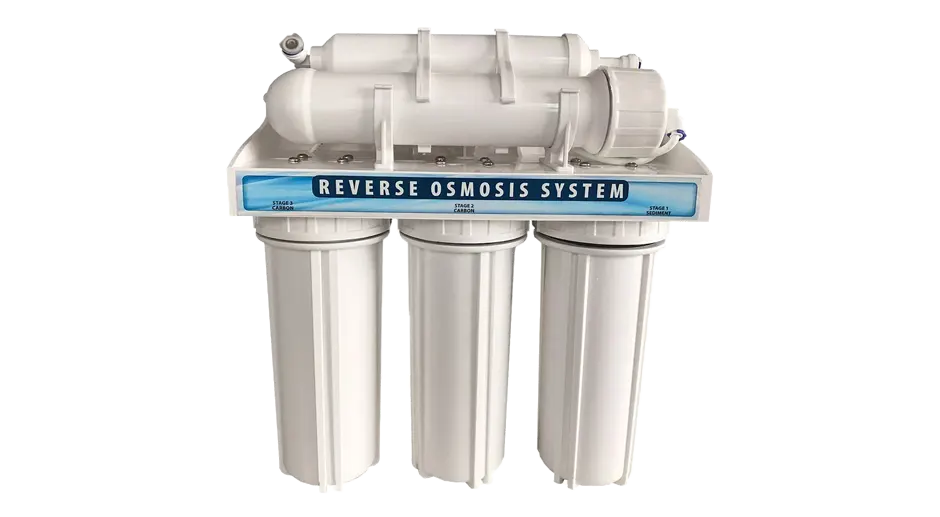 Whole-home reverse osmosis water filtration installation